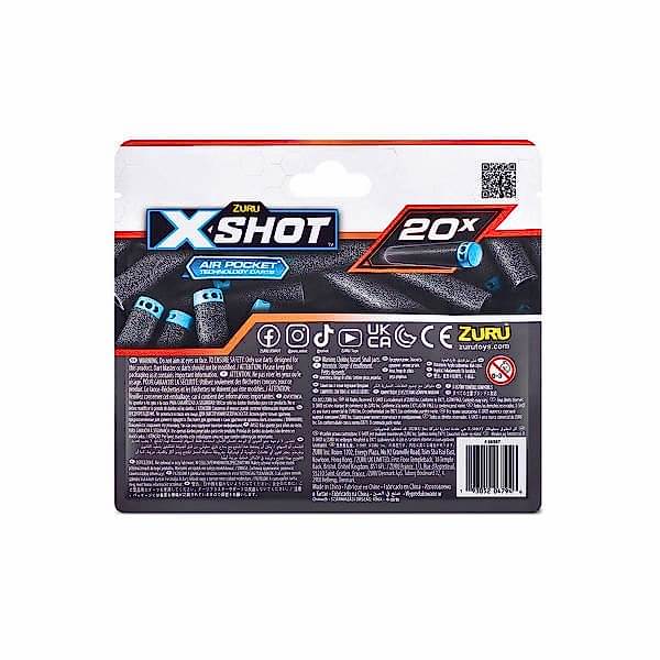 36587 Zuru X Shot Silah 20 li Yedek Paket -Sunman