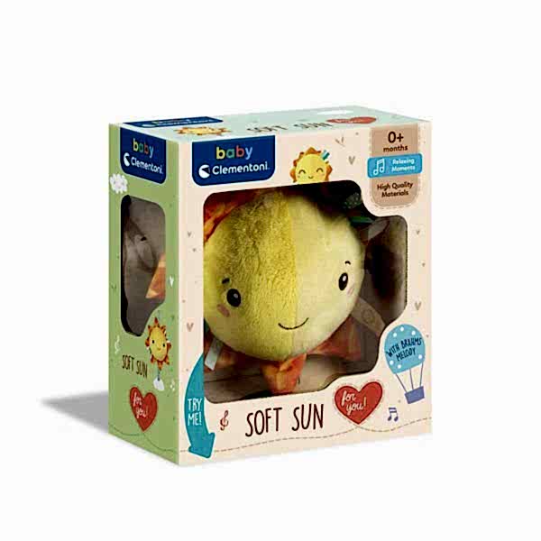 17795 Baby Clementoni - Müzikli Pelüş Güneş