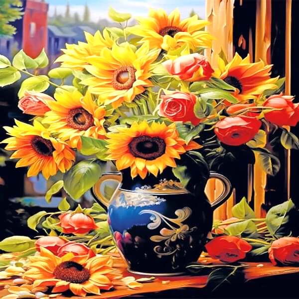 20087 PUZZLE 500 SORİNG BY THE WİNDOW