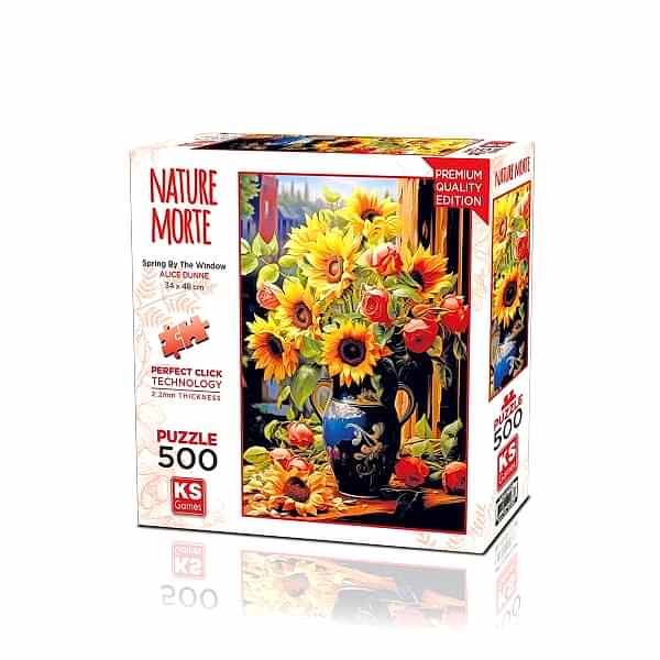 20087 PUZZLE 500 SORİNG BY THE WİNDOW