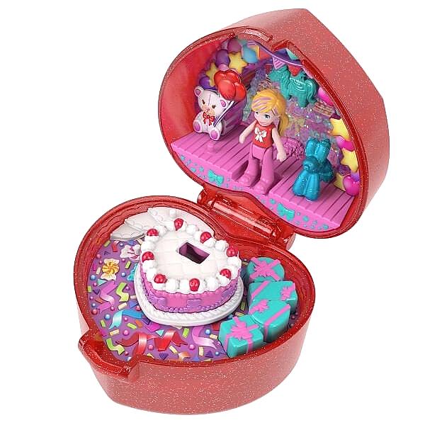 JGK21 Polly Pocket Mattel 80. Yıl Yüzük Kutusu