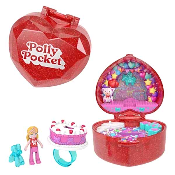 JGK21 Polly Pocket Mattel 80. Yıl Yüzük Kutusu