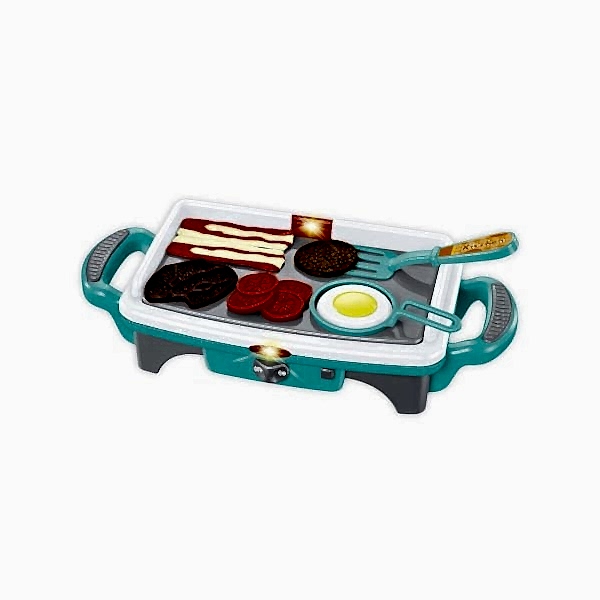 QF2908P-1-QF2908G-1 Işıklı Aksesuarlı Teppanyaki Izgara -Vardem Oyuncak