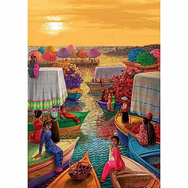 5238 Çiçek Limanı 1000 Parça - Art Puzzle
