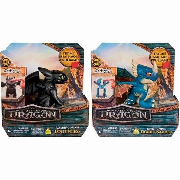 SPM-6072696 DRAGONS DREAMWORKS MİNİ İNTERAKTİF EJDERHA ASORTİ 3