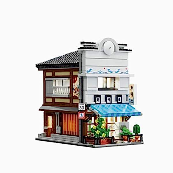 C66018W CADA FAPON SUŞİ DÜKKANI 1665 PARÇA BLOCK OYUNCAK