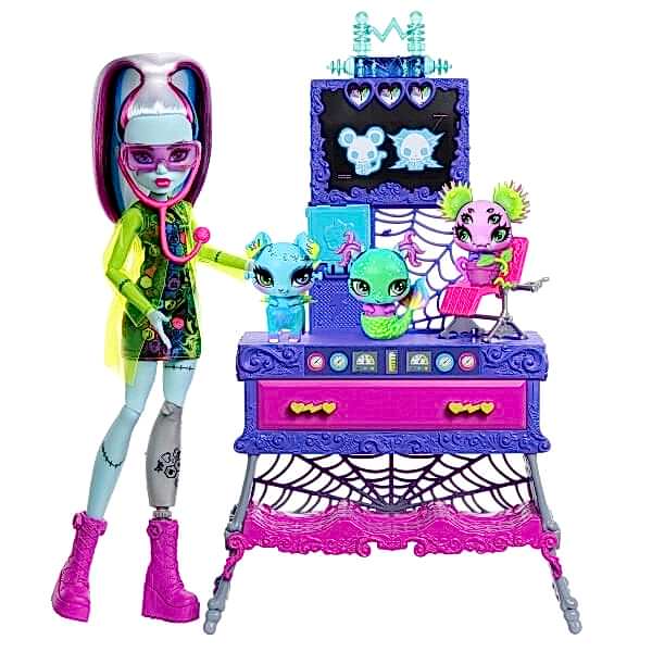 JBF18 Monster High Frankie Stein Evcil Hayvan Kiti