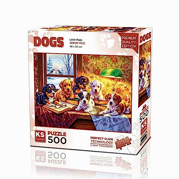 20091 PUZZLE 500 LİTTLE PAWS