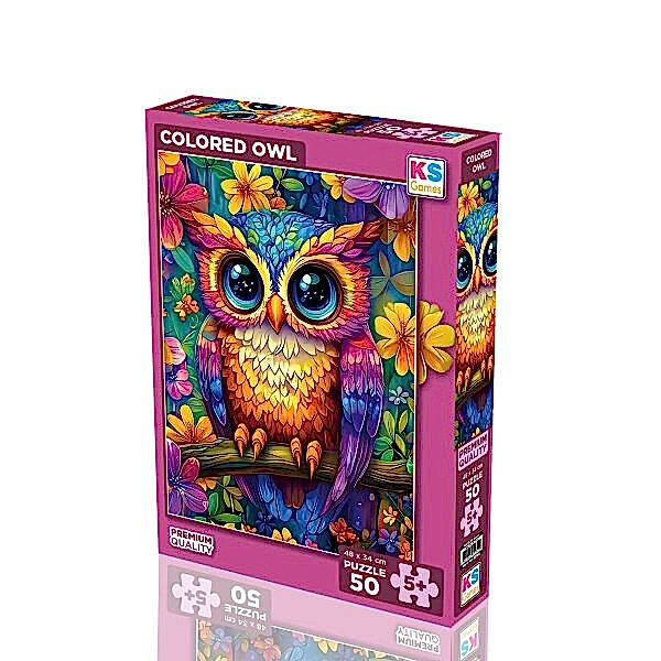31752 COLORED OWN 50 PARÇA PUZZLE