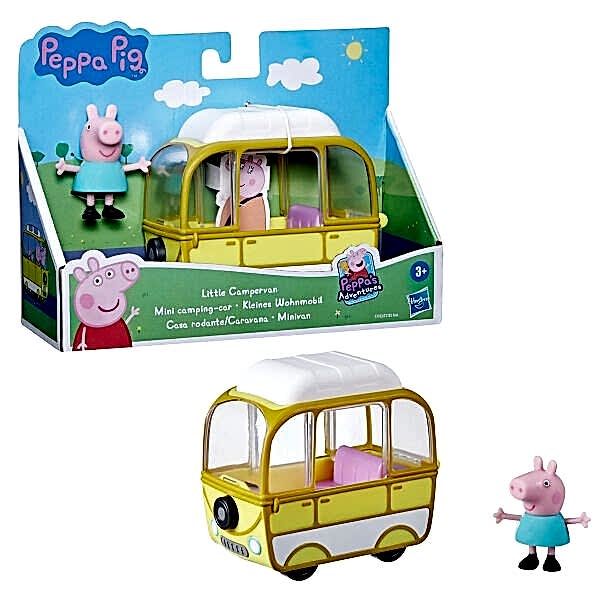 F2185 Peppa Pig Tekli Figür Aracı +3 yaş