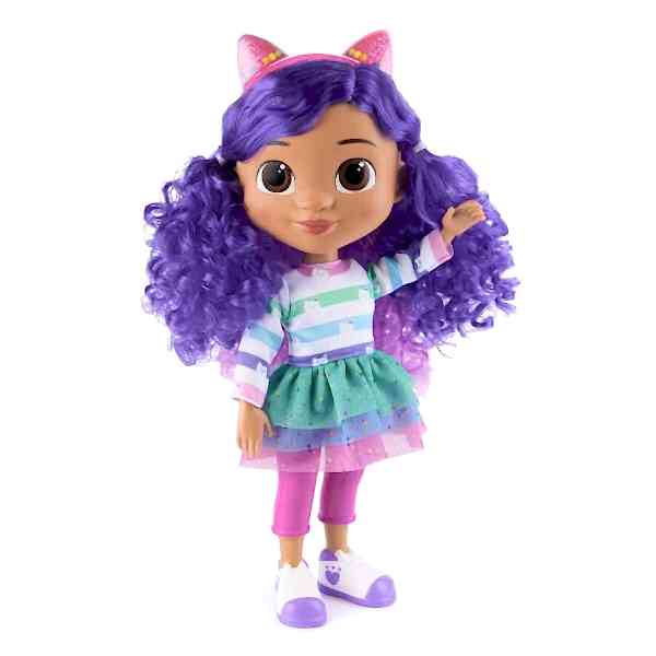 70859 SUN-SPM-FİGÜR GABBY S DOLLHOUSE ŞARKI SÖYLEYEN BEBEK SESLİ 30CM