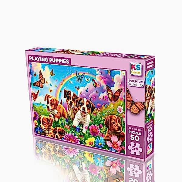 31754 PLAYING PUPPIES 50 PARÇA PUZZLE
