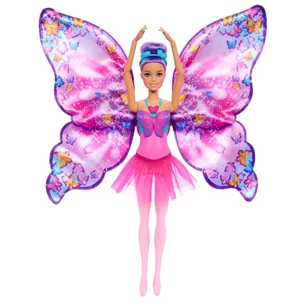 HXJ10 Barbie Kelebek Dansçı Bebek