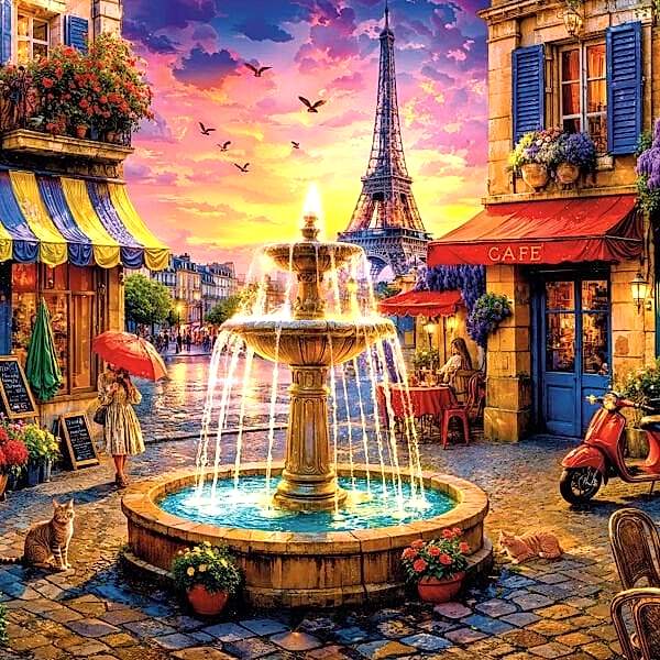20094 PUZZLE 500 PARİS SQUARE