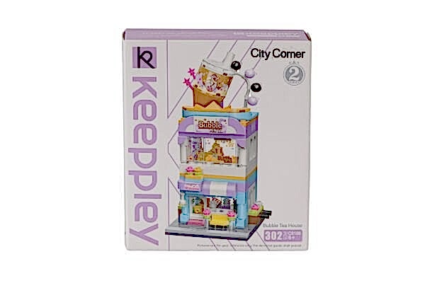 KP0108 KEEPPLEY BUBBLE TEA KAFE 302 PARÇA BLOCK OYUNCAK