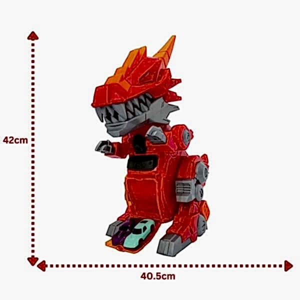 S00070024 -SUN-HTI-TMZ-PİST SET ROBO WRECKERZ MEGA BEAST SESLİ/IŞIKLI