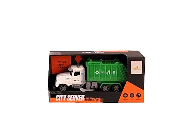 C-007A PİLLİ IŞIKLI ÇÖP ARABASI