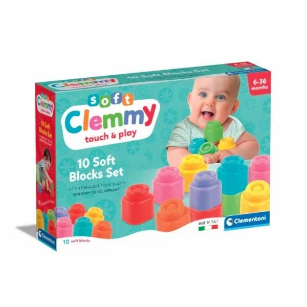 17988 Soft Clemmy - Yumuşak Blok Oyun Seti - 10 parça