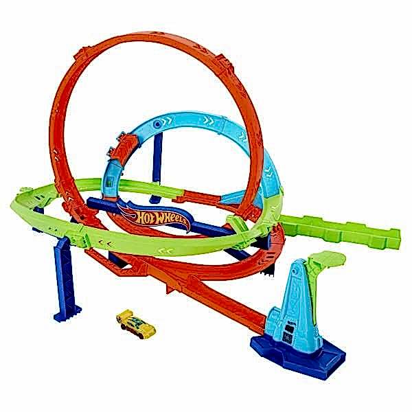 HTK16 Hot Wheels Bumerang Çemberli Yarış Pisti