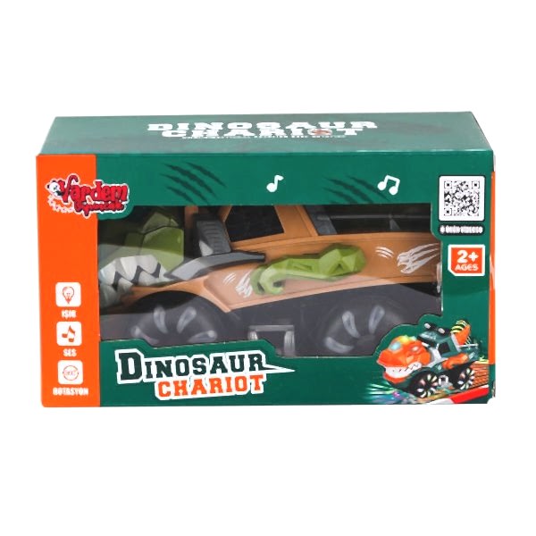 ZR171-1 Işıklı Müzikli Hareketli Dinazor -Varden Oyuncak