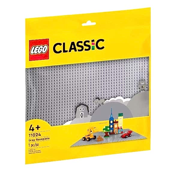 11024 LEGO® Classic Gri Taban 1 parça +4 yaş
