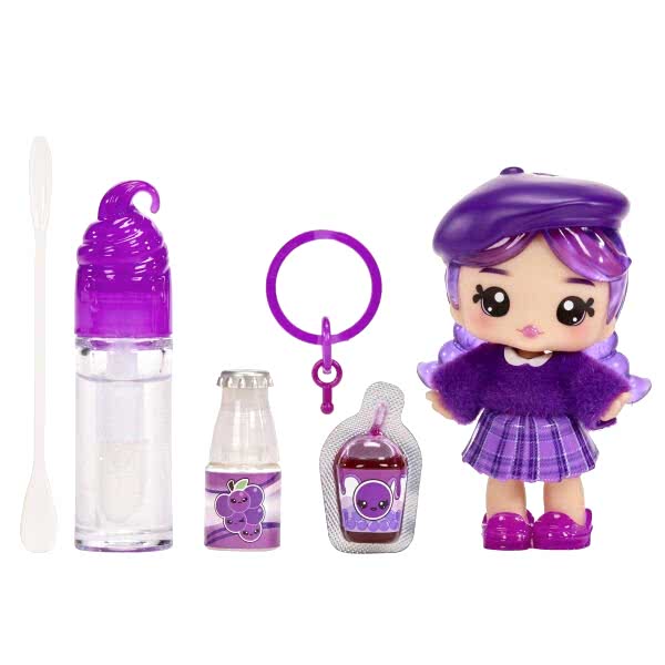 120773 Yummiland Greta Grape Bebeği ve Dudak Parlatıcısı