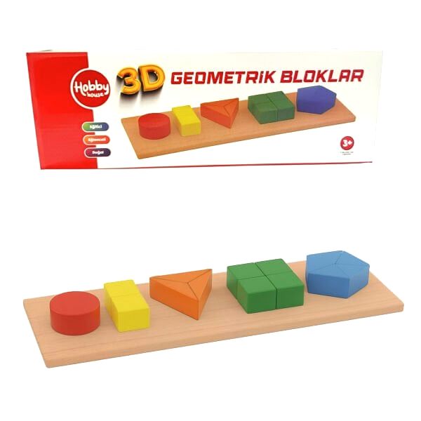 HH2031-3D GEOMETRİK BLOKLAR