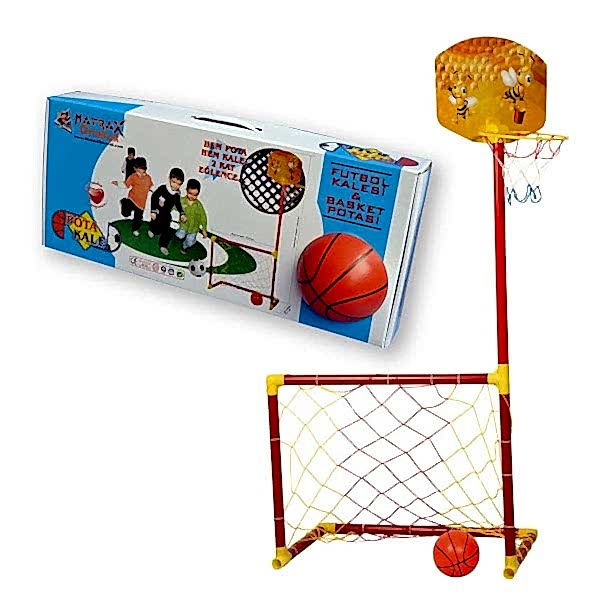 224 Portatik Kale ve Basket Potası -Akçiçek Oyuncak