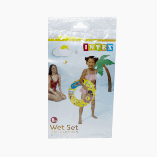 IS59242 Şeffaf Baskılı Simit 61 cm - Vardem Oyuncak