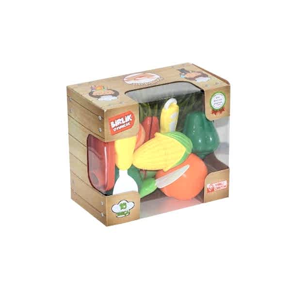 URT007-KUTU-1ABC KESİLEBİLEN SEBZE MEYVE 16 PCS