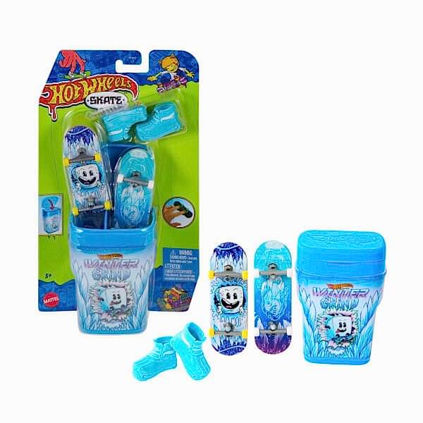 HTP10 Hot Wheels Skate İkili Parmak Kaykay Kutusu (Aromalı Sakız Kutusu Temalı)
