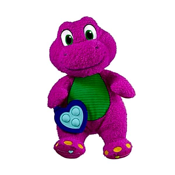 HYG89 Fisher-Price Kalp Yapan Barney Pelüş Oyuncağı