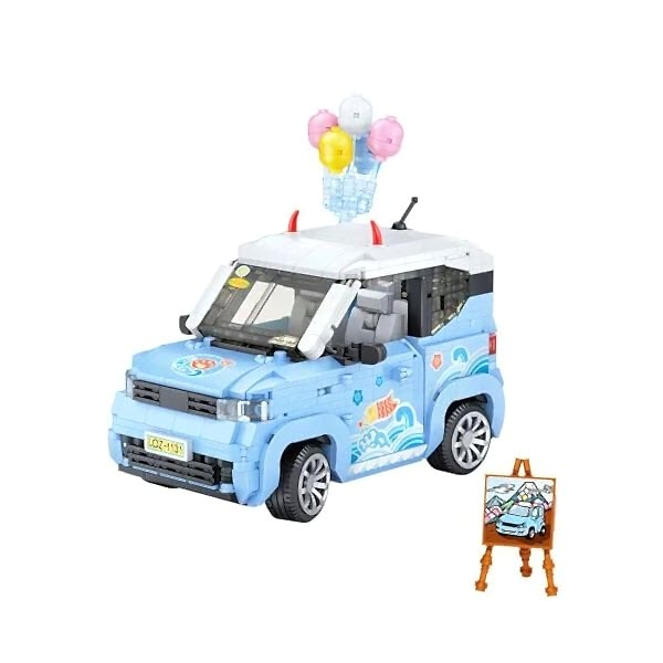 LZ-1131 LOZ BALON ARABASI MAVİ 875 PARÇA BLOCK OYUNCAK