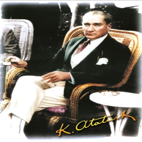 20060 Kahve İçen Atatürk 500 Parça Puzzle -KS Puzzle