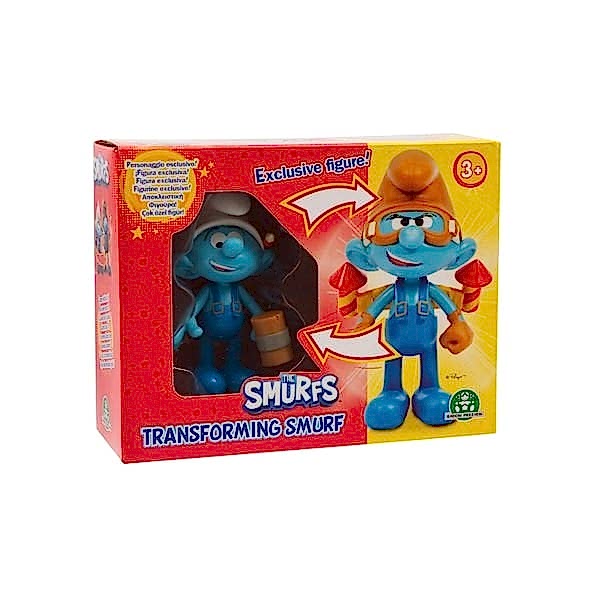 PUF23000 Şirinler Dönüşen 10 cm Figür