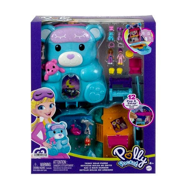 GKJ63 Polly Pocket Çanta Olabilen Micro Oyun Setleri / +4 yaş