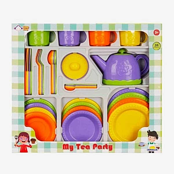 4682 Little Chef Çay Seti 36 Parça -Sunman