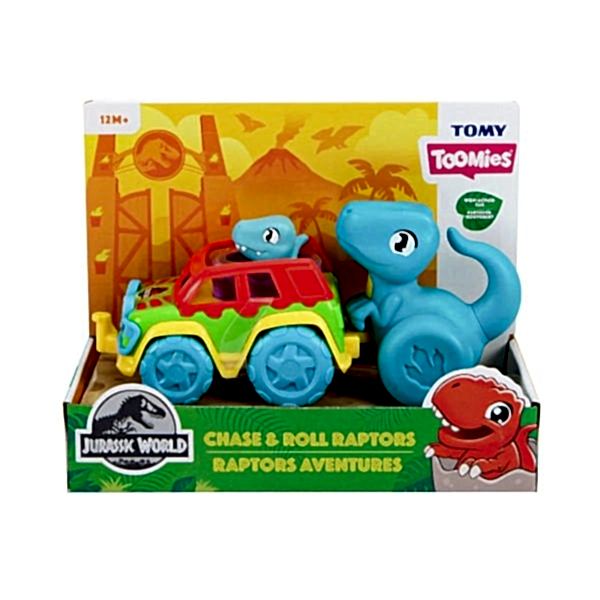 73251 Tomy - Jurassic World Dino ve Renkli Araç +12 ay