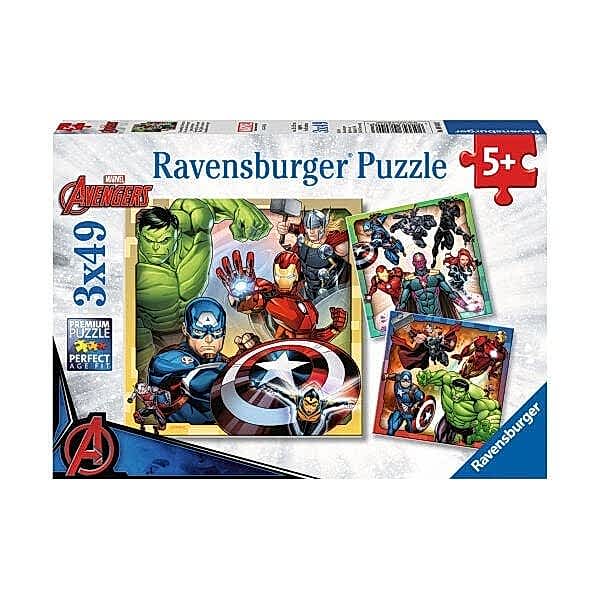 80403 Marvel Avengers 3x49 parça Ravensburger Puzzle