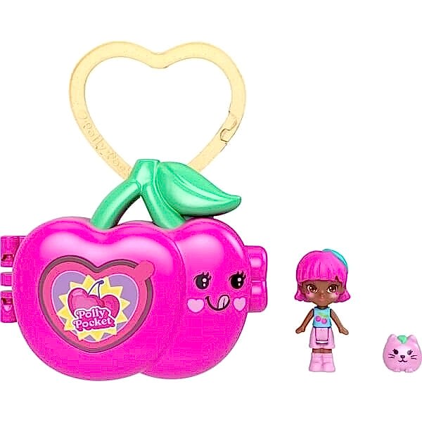 JKC86 Polly Pocket - Meyve Temalı Sürpriz Set