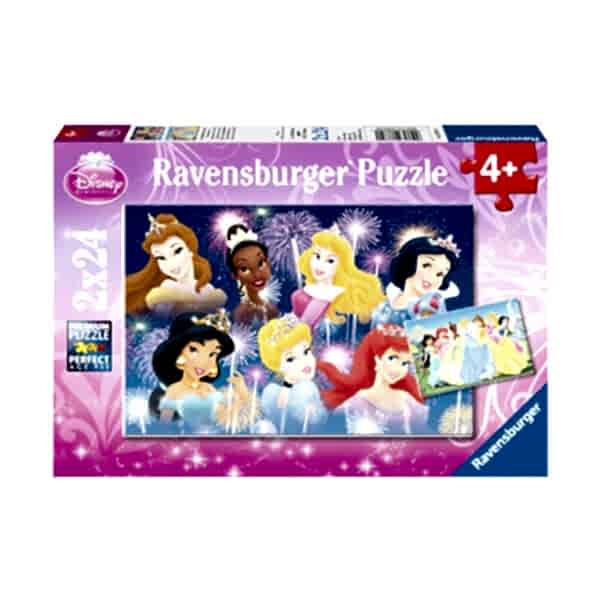 88720 Disney Prensesleri 2x24 parça Ravensburger Puzzle