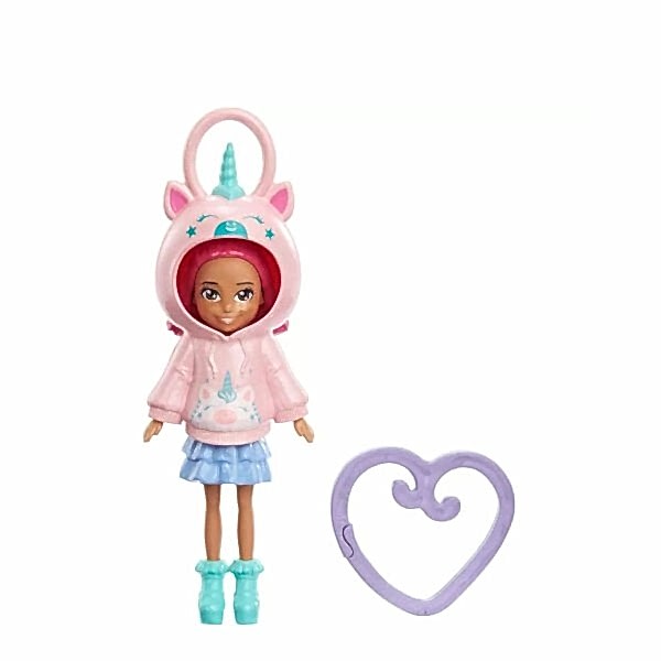 HKV98 Polly Pocket Kapüşonlu Bebekler