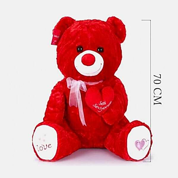 1054 KRM TIKIL AYI 70 CM KIRMIZI