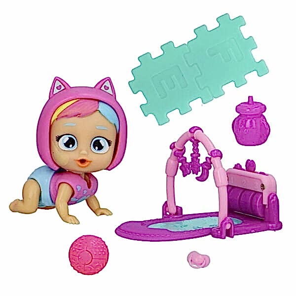 CYP04000 Cry Babies Play Time Mini Millie Bebek ve Aktivite Halısı