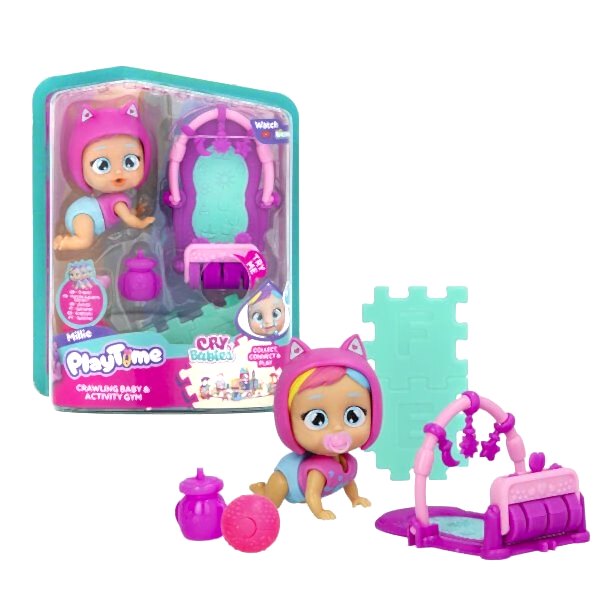 CYP04000 Cry Babies Play Time Mini Millie Bebek ve Aktivite Halısı