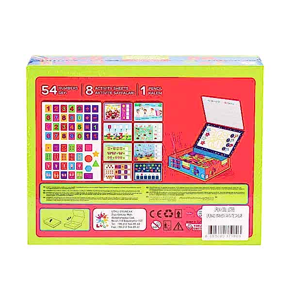 LC7980 Manyetik Aktivite Sayılar -Laçokids