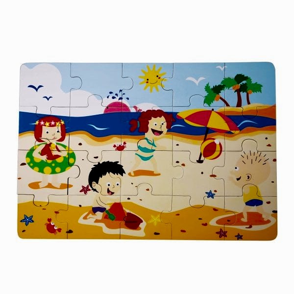 CS-1282 YAZ  AHŞAP YER PUZZLE