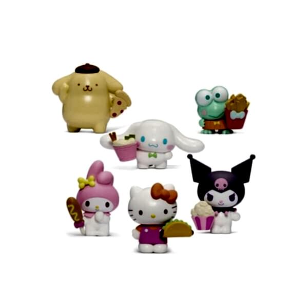 HKT11000 Hello Kitty 6lı 5cm Figür Seti
