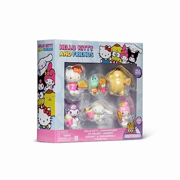 HKT11000 Hello Kitty 6lı 5cm Figür Seti