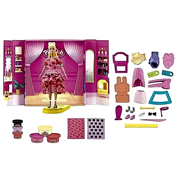 G1356 Play-Doh Barbie Designer Fashion Show - Tasarım Moda Show +3 yaş